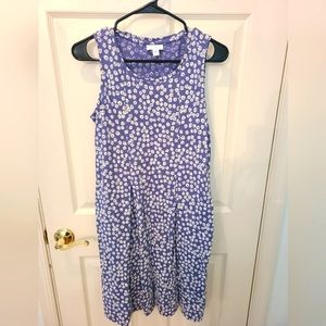 J Jill Daisy Dress Size M